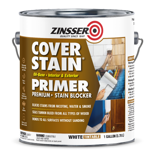 zinsser primer for cigarette smoke Odor Killing Water Base All Interior Surfaces in Tintable Clear, 3.7L floors cabinets and walls Satisfying DIY Home Improvement with